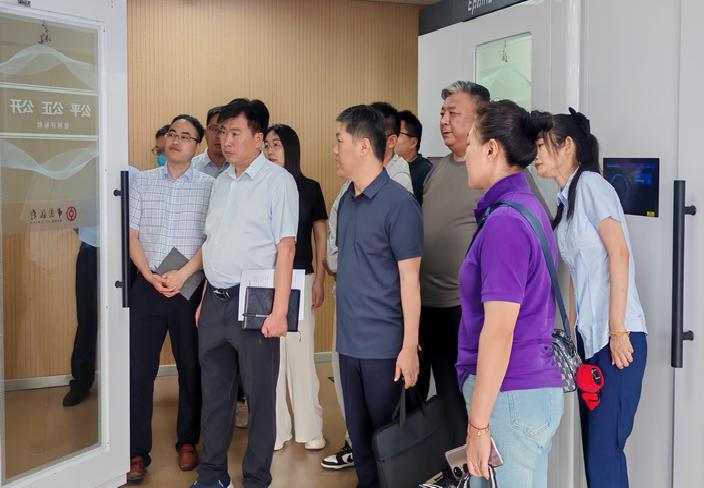 市公共资源交易中心赴县区分中心调研